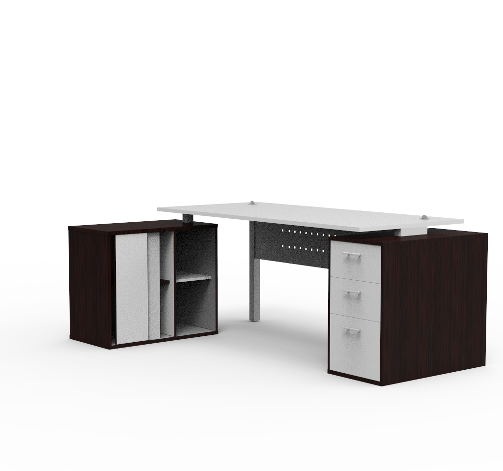 Exec Deskdark wood.155 Exec Deskdark wood.155